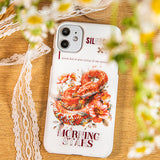 5pcs flower snake sticker pack (S25070404)