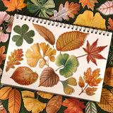 20pcs autumn leave sticker pack(S26071108)