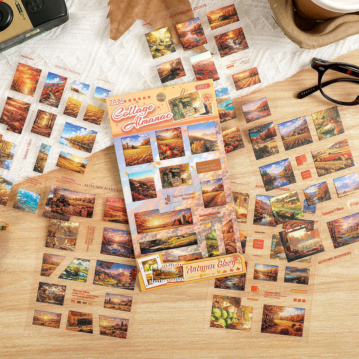 6 sheets view sticker pack(S26052905)