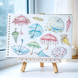Rainy Umbrella sticker pack 30pcs