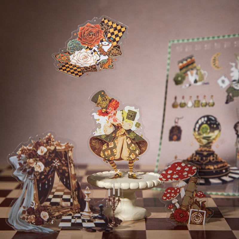 50pcs Alice PET-sticker book(TZB26042101)