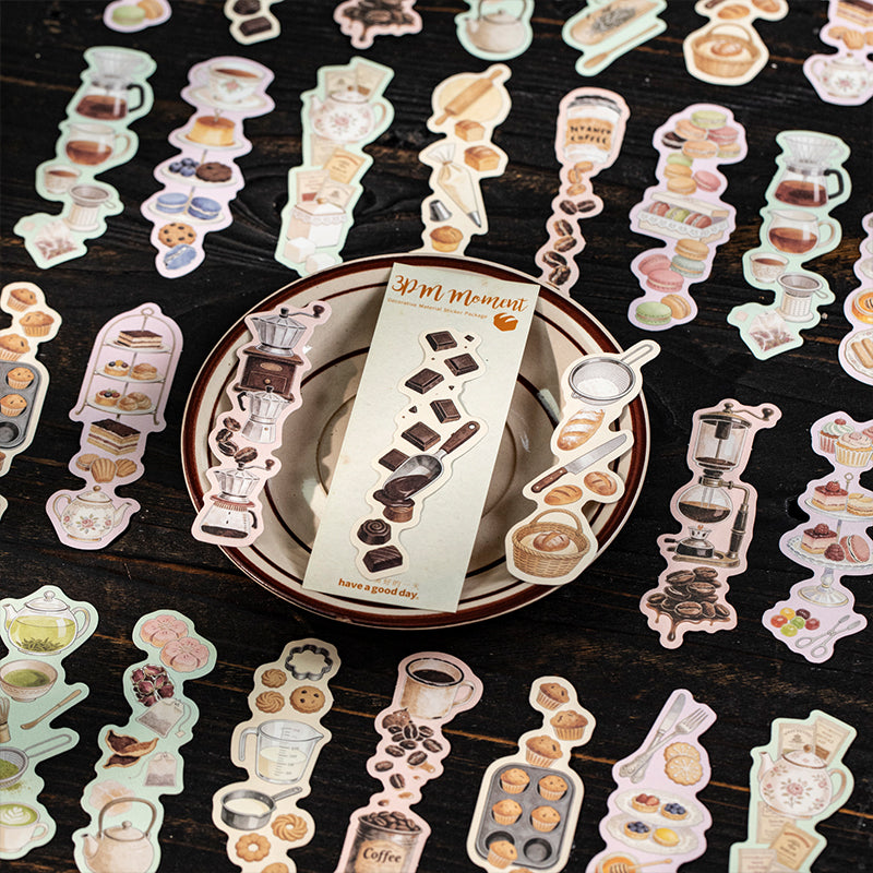 10pcs coffee time sticker pack(S26052104)
