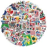 50pcs world cup sticker pack(S26032703)