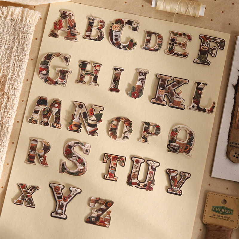26pcs Alphabet sticker pack (S26040709)