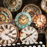 15pcs vintage clock sticker pack (S25112601)