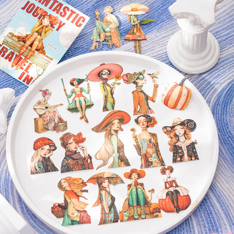25pcs fantasy journey sticker pack (S25100903)