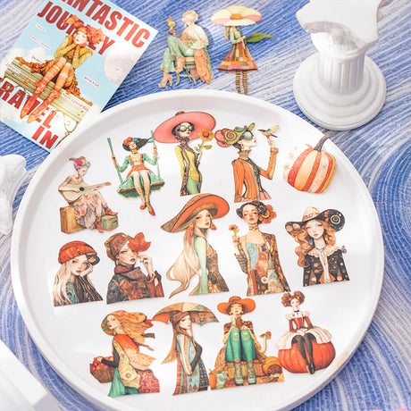 25pcs fantasy journey sticker pack (S25100903)