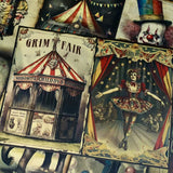 5pcs A4 size circus paper (P25100405)