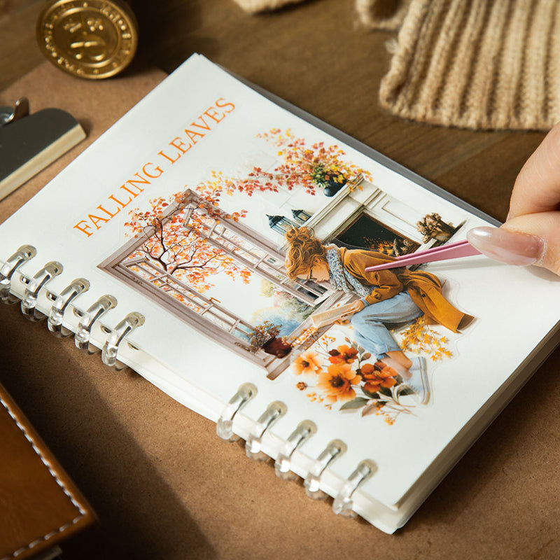 Season PET+Washi sticker book 20pages