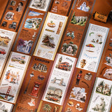 10sheets city pre-cut sticker book(TZB26040707)