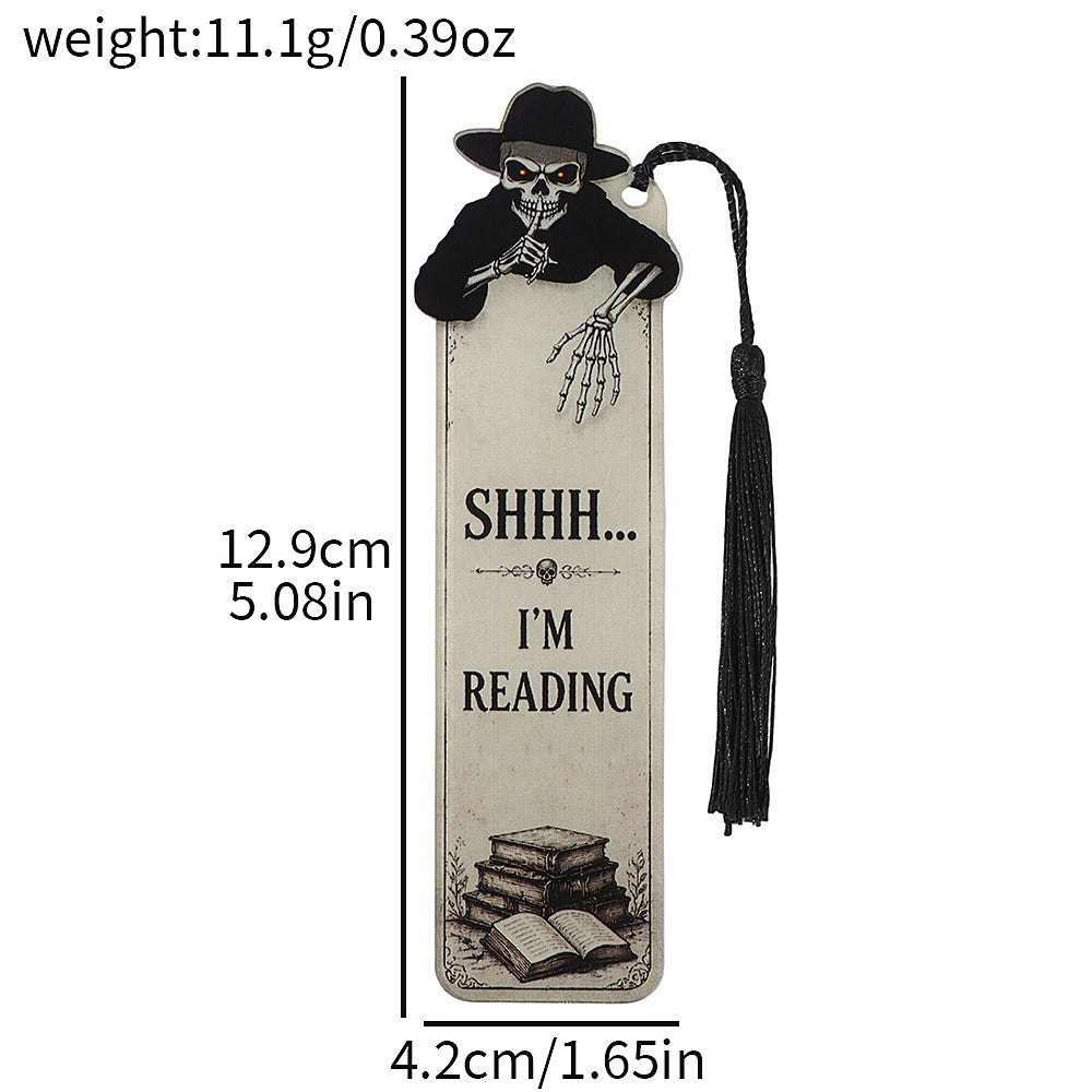 Gothic witch bookmark 1 pc