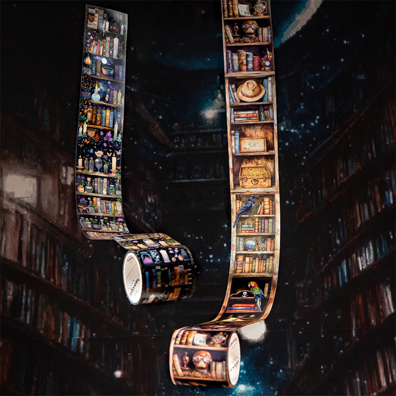1 roll magic bookshelf PET-tape(T26052701)