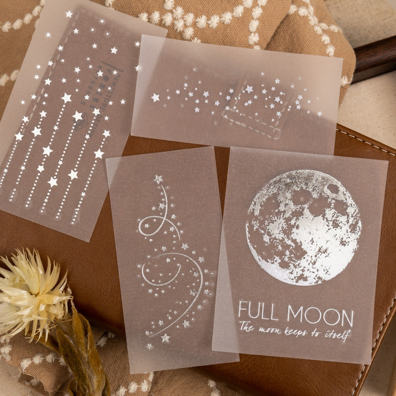 10pcs nature silver sticker pack(S26052707)