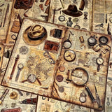 5pcs Detective A5 size paper (p25102808)