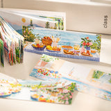 24pcs season view sticker book (TZB26031801)