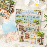 3pcs season scenery sticker pack (S25112701)