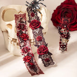 Bloody Gothic rose sticker 20pcs