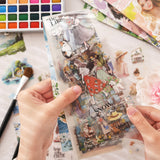 20pcs landscape PET-sticker book (TZB25102106)