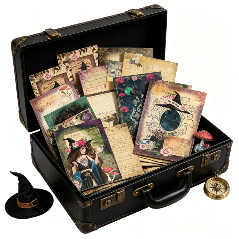 16pcs dark witch paper pack(P26053008)
