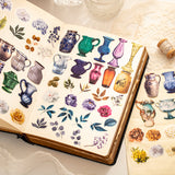 20pcs flower bottle sticker pack (S25111202)