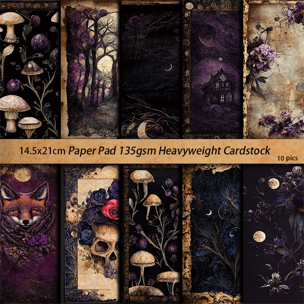 10pcs purple magic paper pack (P26071403)