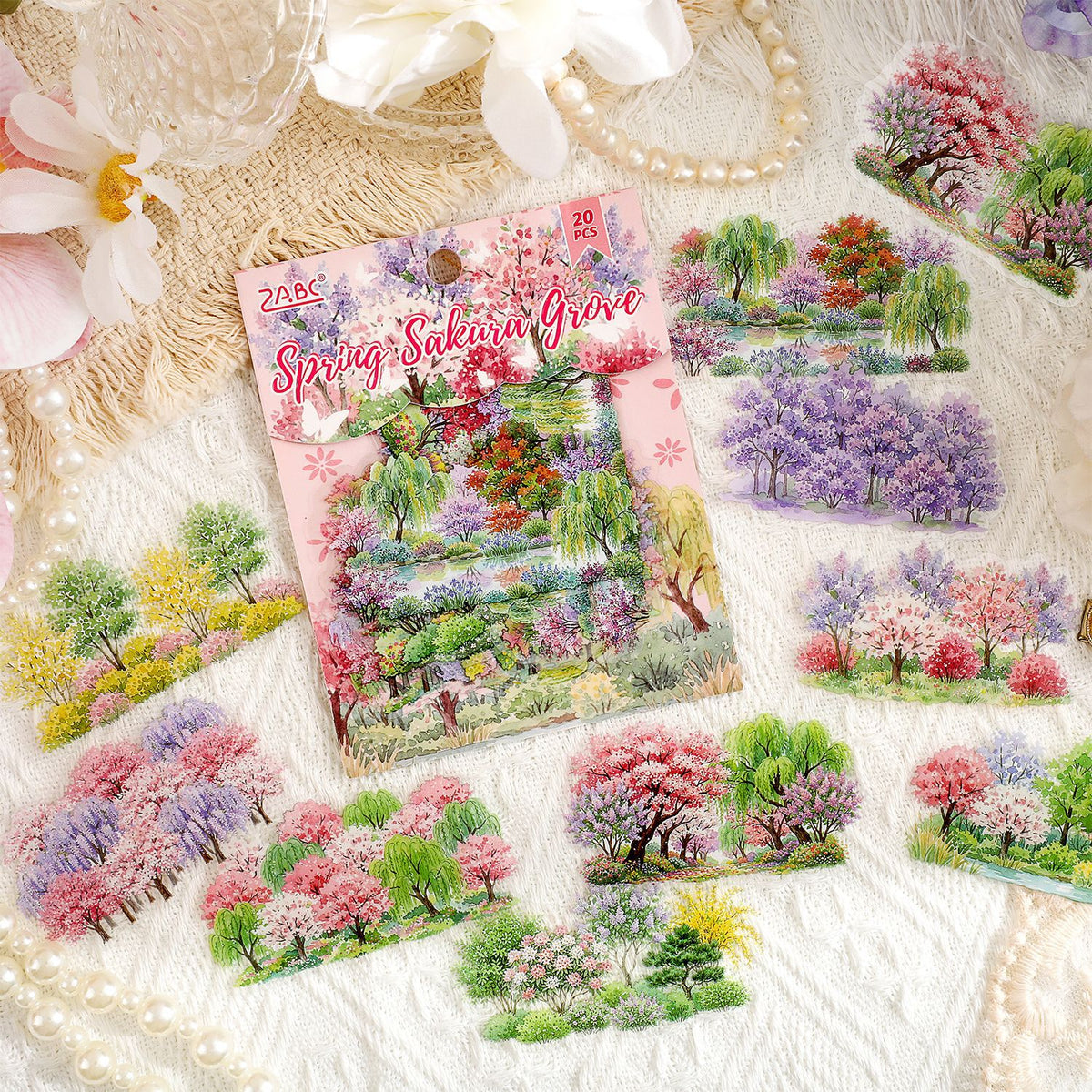 Forest season sticker 20pcs