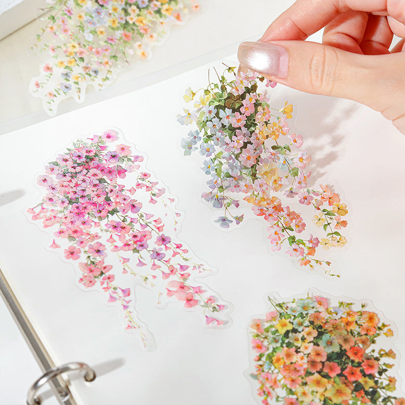 10pcs flower sticker pack(S26071906)