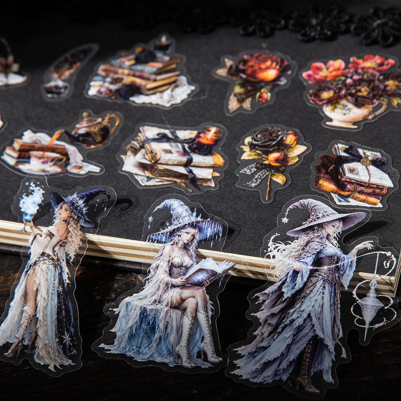 Witch sticker pack 15pcs