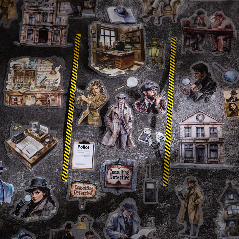 15pcs Detective sticker pack (S25090404)