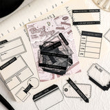 stamp sticker pack 20pcs