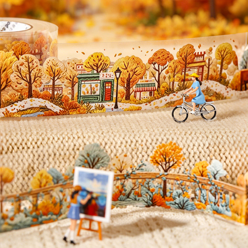 1 roll autumn PET-tape(T26071101)