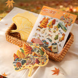 3pcs autumn view papercraft sticker pack(S26071107)