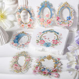 16pcs flower frame sticker pack(S26071908)