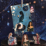 20sheets star moon paper+PET pre-cut sticker book (TZB26040708)