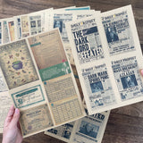 A4 size Slytherin Style paper & sticker 25 pcs(S26011203)