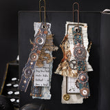 10-pack steampunk-kortklistermärken (S25121601)