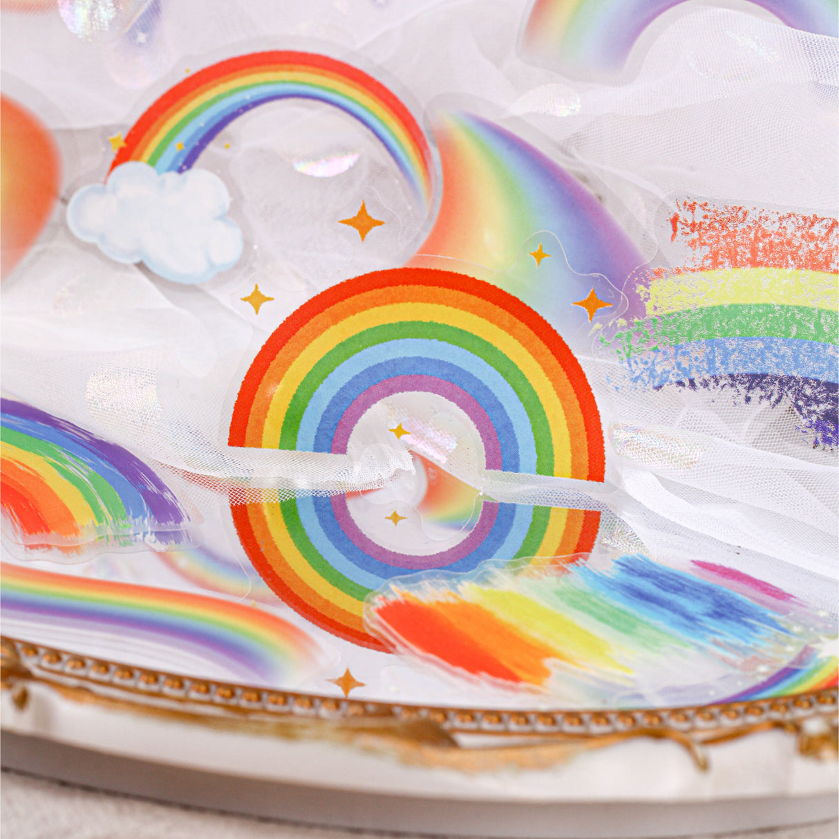 16pcs rainbow sticker pack(S26040806)