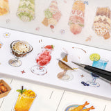 20pcs food sticker book (TZB26032301)