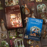 20sheets novel character PET-sticker book (TZB25120501)