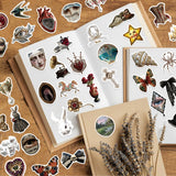 50pcs vintage bizarre sticker pack (s26061804)