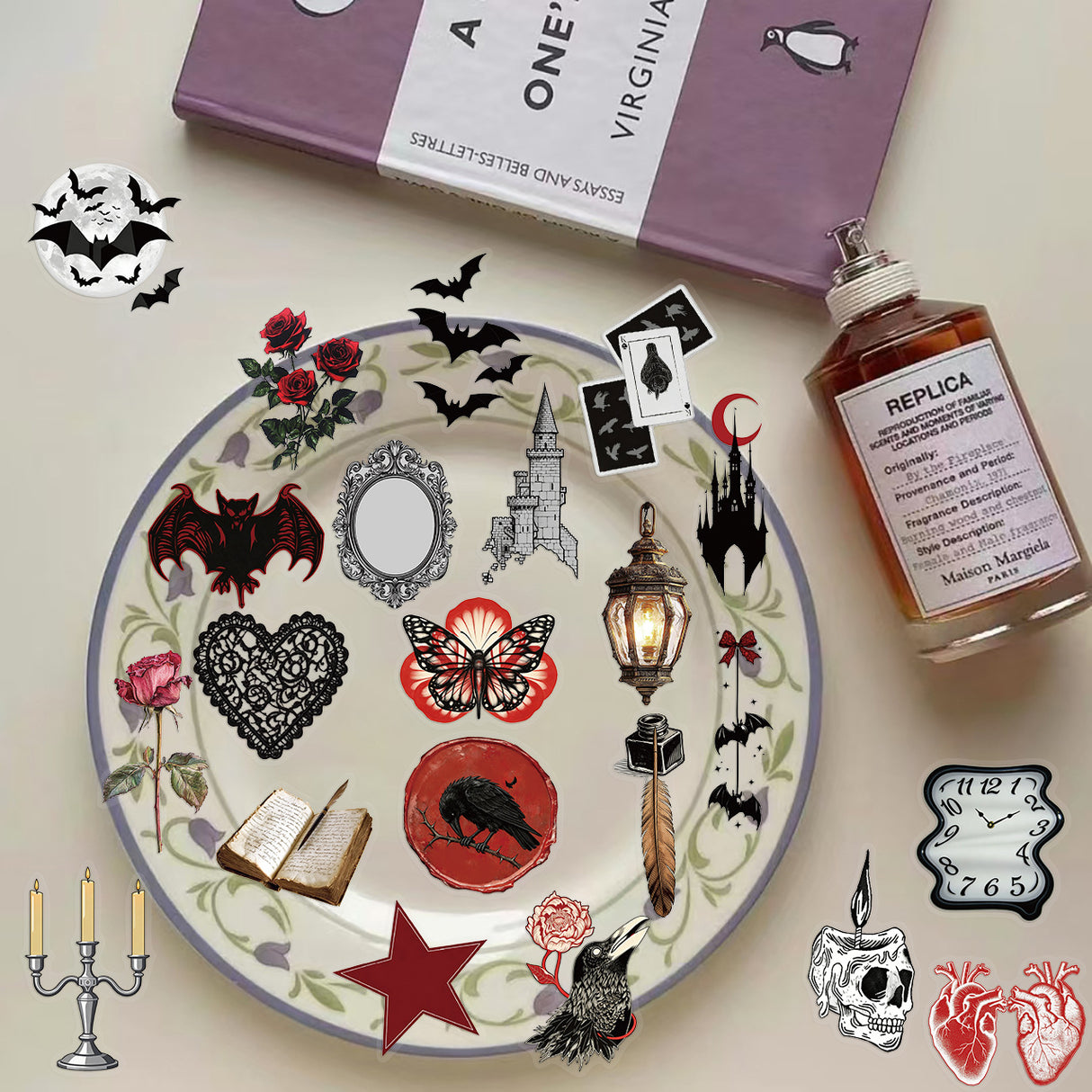 50pcs gothic sticker pack(S26041510)