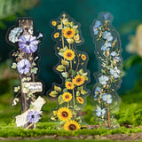 15pcs flower sticker pack (S26041504)