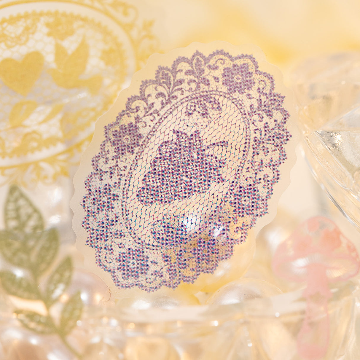 20sheets lace sticker book(TZB26071210)