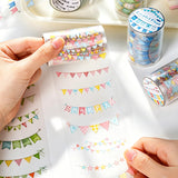 1 roll party flag PET-tape(T26062301)