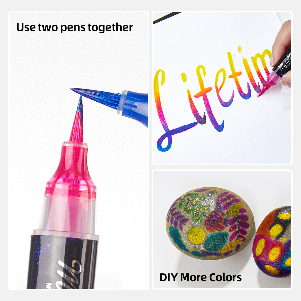 8pcs paint splash pens bundle (M25090502)