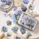 100pcs flower sticker tin box(S26071406)