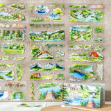 Landscape 48pages sticker book