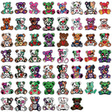 54pcs gothic bear sticker pack(S26082405)