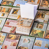 20sheets washi-sticker+paper book (S25090409)