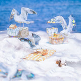 10pcs seagull sticker pack (S123108)